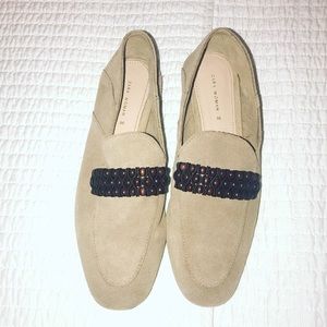 BNWOT Zara Leather/suede Loafers